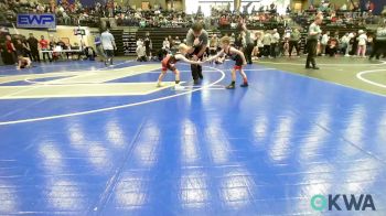 40 lbs Semifinal - Denver Dudley, Hinton Takedown Club vs Koen Goodin, Cowboy Wrestling Club