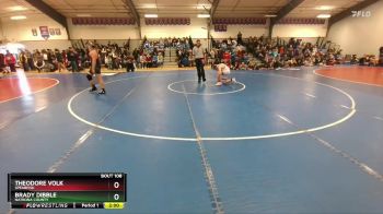 175B Champ. Round 1 - Brady Dibble, Natrona County vs Theodore Volk, Spearfish