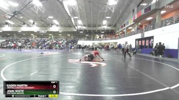 184 lbs Cons. Round 2 - John White, Southern Oregon vs Kaden Martin, Arizona Christian University