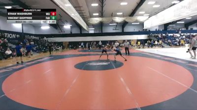 133 lbs Cons. Round 2 - Ethan Washburn, Wilkes vs Vincent Gioffree, Franklin And Marshall