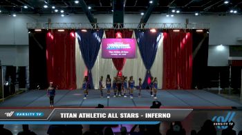 Titan Athletic All Stars - Inferno [2021 L3 Senior - D2 - Small Day 2] 2021 The American Spectacular DI & DII