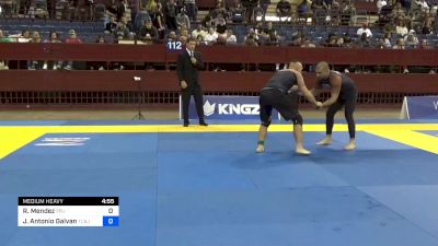 Ricardo Mendez vs Jorge Antonio Galvan 2024 Pan IBJJF Jiu-Jitsu No-Gi Championship