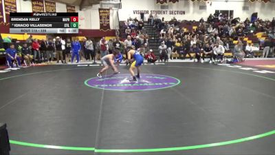 126 lbs Champ. Round 2 - Brendan Kelly, Malvern Prep vs Ignacio Villasenor, Stillwater