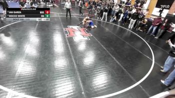 113 lbs Champ. Round 3 - Ian Garza, Moses Lake vs Rocco White, Coeur D`Alene High School