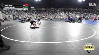 B3A-157 lbs Quarterfinal - Rebel Doiron, Little Axe vs Kade Runk, Sperry