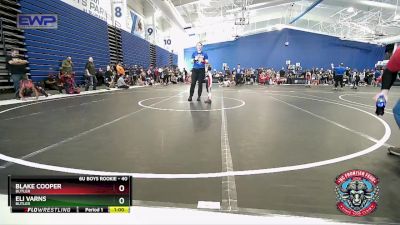 40 lbs Round 4 - Eli Varns, Butler vs Blake Cooper, Butler