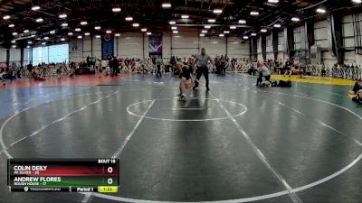 96 lbs Rd# 7- 10:45am Saturday Final Pool - Andrew Flores, Rough House vs Colin Deily, PA Silver