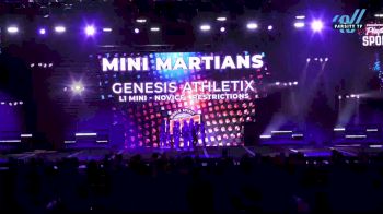 Genesis Athletix - Mini Martians [2024 L1 Mini - Novice - Restrictions Day 1] 2024 WSF Grand Nationals