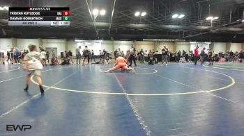 195 lbs Rr Rnd 3 - Tristan Rutledge, Unattached vs Damian Robertson, Madill Takedown