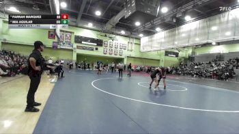 140 lbs 3rd Place Match - Farrah Marquez, BIRMINGHAM vs Mia Aguilar, SAN FERNANDO