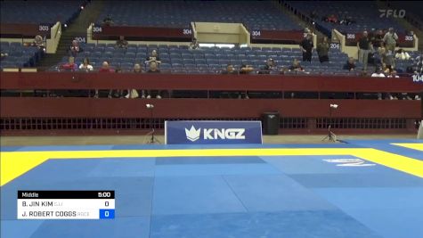 BRUCE JIN KIM vs JAMES ROBERT COGGS 2024 Pan IBJJF Jiu-Jitsu No-Gi Championship