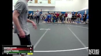 132 lbs Prelim - Dominick Tunison, Nazareth vs Santino Danise, Don Bosco Prep