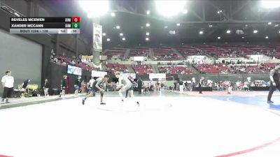 138 lbs Cons. Semi - Xander McCann, Montana Disciples vs Reveles Mcewen, Mine Yard Dogs Wrestling Club
