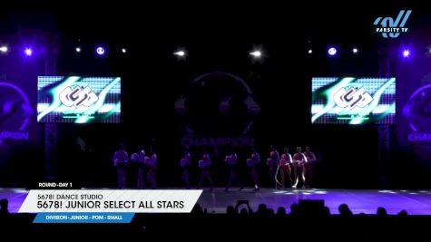 5678! Dance Studio - 5678! Junior Select All Stars [2024 Junior - Pom - Small Day 1] 2024 ASC Clash of the Titans Schaumburg & CSG Dance Grand Nationals