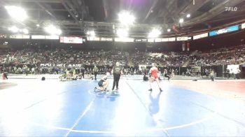140 lbs Cons. Round 6 - Teagan Newsom, Sandpoint vs London McEntire, Corner Canyon