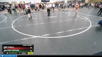 106 lbs Champ. Round 1 - Brayden Oeffling, IL vs Eric Casula, OK