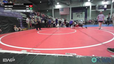 90 lbs Rr Rnd 1 - Rex Smith, Kiefer Youth Wrestling Club vs Mac Still, Sperry Wrestling Club