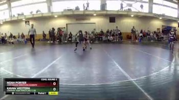 59 lbs Cons. Round 3 - Kavan Western, Lebanon Tiger Wrestling Club vs Noah Porter, Contenders Wrestling Academy