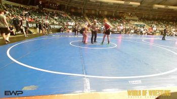 135 lbs Quarterfinal - Danika Flickinger, South Central Punisher Wrestling Club vs Callie Trail, Brawler Elite