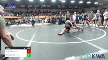 110 lbs Rr Rnd 3 - Anistyn St. Clair, Choctaw Ironman Youth Wrestling vs Callie Gannaway, Standfast OKC