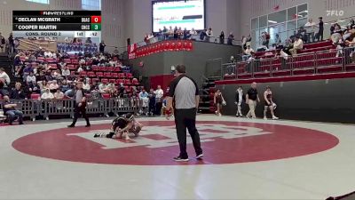 126 lbs Cons. Round 2 - Cooper Martin, Chattanooga Christian School vs Declan McGrath, Battle Ground Academy