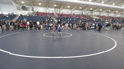53 lbs Champ. Rd Of 16 - Ryker Ehrich, Gladiator Wrestling Acadmey vs Eli Glennon, Billings Wrestling Club
