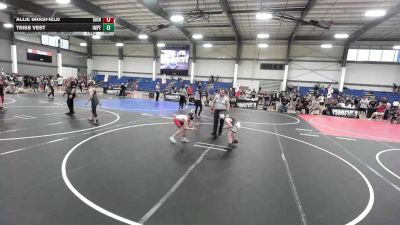 66 lbs 2nd Place - Allie Brasfield, Grindhouse WC vs Triss Vest, Imperial Valley Panthers