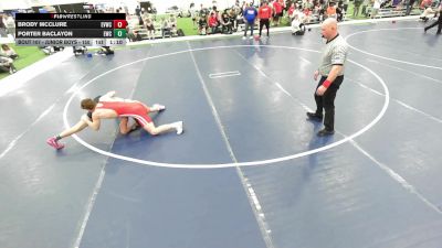 Junior Boys - 150 lbs Champ. Round 1 - Brody McClure, East Valley Wrestling Club vs Porter Baclayon, Empire Wrestling Club