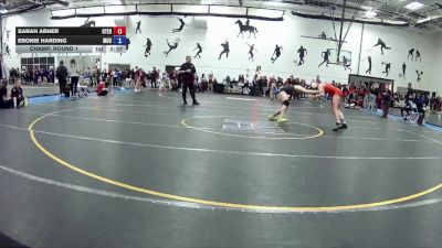 145B Champ. Round 1 - Sarah Abner, Otterbein University vs Ebonie Harding, Mount Union University