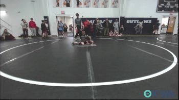 49 lbs Consi Of 4 - Maysey Zarantonello, Marlow Outlaws vs Ryder Hamlett, HBT Grapplers