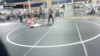 165 lbs Consi Of 8 #1 - Ehren Thompson, Chaparral HS vs Clark Wood, Legends Of Gold LV