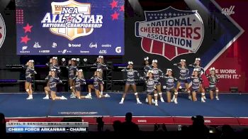 Cheer Force Arkansas - Charm [2026 L5 Senior - Small - B Day 1] 2026 NCA All-Star National Championship