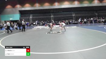 120 lbs Consi Of 16 #2 - Cole Welte, Skutt Catholic vs Josiah Neri, Rio Rancho