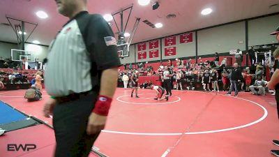 106 lbs Consi Of 16 #2 - Levi Stevens, Hilldale vs Zion Kelly, Poteau