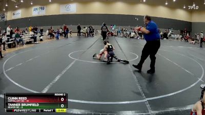 52 lbs Round 2 (10 Team) - Tanner Brumfield, Reaper WC vs Cuinn Reed, Capital City WC