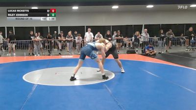 190 lbs Round Of 16 - Lucas Ricketts, KY vs Riley Johnson, NE