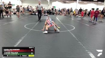 52 lbs Round 3 (4 Team) - Gavin Goldsberry, Iron Horse vs Carter Pollock, U2 Upstate Uprising Red