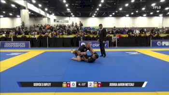 Joshua Aaron Metcalf vs Deryck S Ripley 2025 World IBJJF Jiu-Jitsu No-Gi Championship