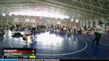 71 lbs Round 2 (4 Team) - Dillon Mackie, Team Oregon vs Quincy Nanquilada, Mat Demons