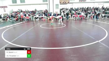 120 lbs Round Of 16 - Kevin Spoon, Salem vs Braeden Thrasher, North Attleborough