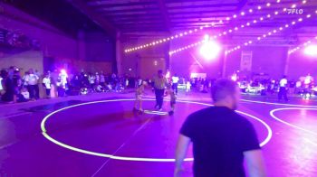 55 lbs Consi Of 4 - Jaxson Patterson, Hays Wrestling Club vs Noah Znamenak, Brighton WC