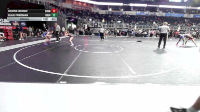 85 lbs Final - Savina Burgo, Commandos Wr Ac vs Ellie Freeman, Mountain Home Flyers