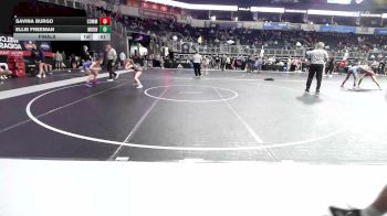 85 lbs Final - Savina Burgo, Commandos Wr Ac vs Ellie Freeman, Mountain Home Flyers