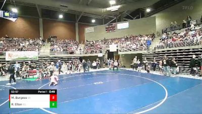 53-57 lbs Round 3 - Malaya Burgess, Gold Rush vs Reagan Elton, Payson Pride Wrestling