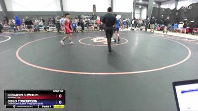 120 lbs Round 3 - Benjamin Sommers, Washington vs Diego Concepcion, Thurston County Wrestling Club