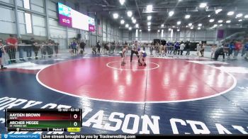 62-63 lbs Round 1 - Archer Megee, St. Maries WC vs Aayden Brown, INWTC