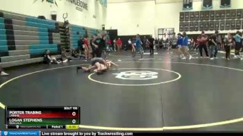 126 lbs Cons. Round 2 - Porter Trabing, Laramie vs Logan Stephens, Ogallala