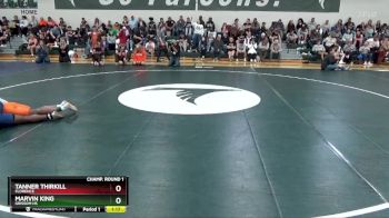 157 lbs Champ. Round 1 - Marvin King, Grissom Hs vs Tanner Thirkill, Florence