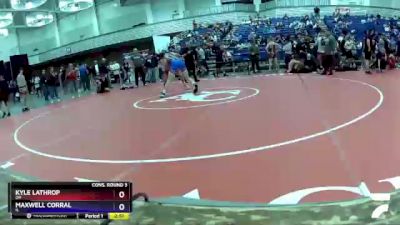 170 lbs Cons. Round 3 - Kyle Lathrop, OH vs Maxwell Corral, IL