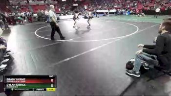 D2-195 lbs Champ. Round 1 - Dylan Krings, Winneconne vs Brady Horne, Darlington/Bl. Hawk